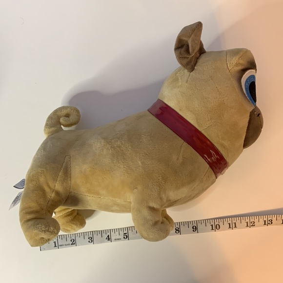 Disney Plush Junior Puppy Dog Pals set of 3. Rolly, Bingo. Blue ribbon flaking - Picture 9 of 12